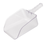 Crestware 64 oz Clear Polycarbonate Utility Scoop