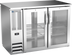 Thumbnail image #1 for Beverage-Air 48-Inch Shallow-Depth Pass-Thru Food-Rated Back Bar Refrigerator with 4 Glass Doors