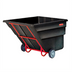 Thumbnail image #1 for Rubbermaid Commercial Products 1-1/2 Cubic Yard Black Mobile Open-Top Tilt Truck Trash Cart