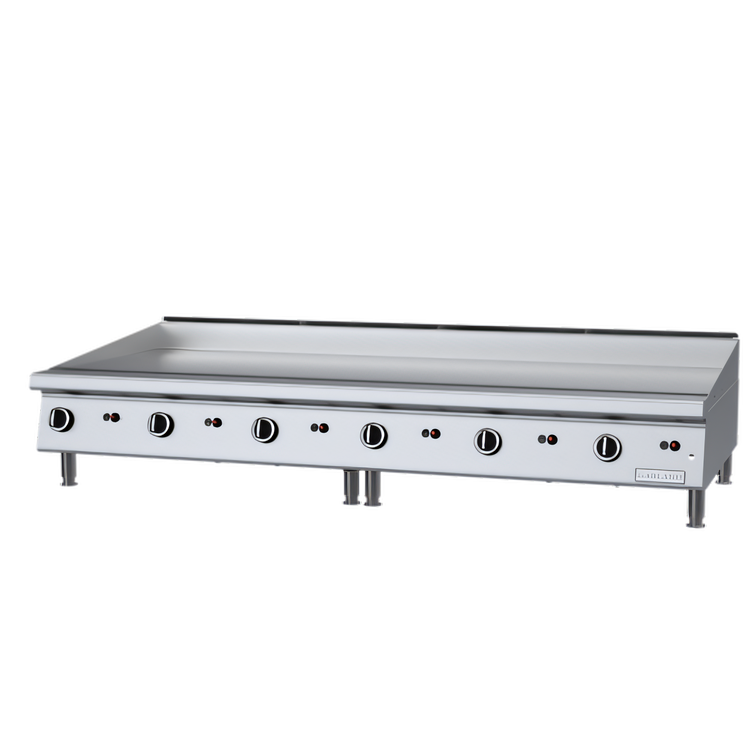 Product image #1 for Signature by Garland 72-Inch Heavy-Duty Manual Gas Countertop Griddle with 1-Inch Smooth Steel Plate