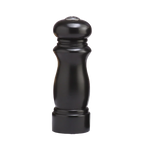 Thumbnail image #1 for Chef Specialties Professional Series Salem 06355 Single Salt/Pepper Shaker, 6" Ebony Wood with Stainless Steel Top and Rubber Plug