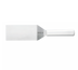 Thumbnail image #1 for Mundial 6 x 3 Inch Square-End Turner with Stainless Steel Blade and White Polypropylene Handle