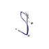 Thumbnail image #1 for T&S Brass Hose Reel Connector Kit with Vacuum Breaker, 18-Inch Riser, and 36-Inch Flexible Water Connector