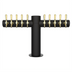 Thumbnail image #1 for Micro Matic Metropolis T 10-Faucet Countertop Draft Beer Tower with Kool Rite Technology Module