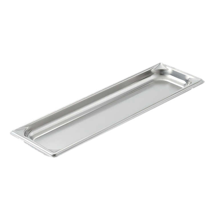 Product image #1 for Vollrath Super Pan V 1/2 Size Long Solid Food Pan, 1-1/4 Inch Deep, 1.9 Qt