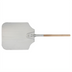 Thumbnail image #2 for Winco 14 x 16 Inch Rectangular Aluminum Pizza Peel with Wood Handle, 34 Inch Overall Length