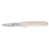 Thumbnail image #1 for Stäl Serrated Paring Knife, 3-1/2-Inch Stamped German Steel Blade, White Polypropylene Handle, 2-Pack