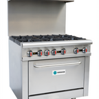Thumbnail image #1 for 36-Inch Heavy Duty Gas Range with 6 Open Burners and Standard Oven