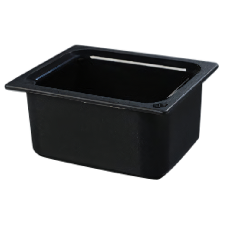 Product image #1 for Coldmaster Half-Size 6-Inch Deep Refrigerant Gel Insulated Black Chilled Food Pan