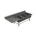 Thumbnail image #1 for John Boos Pro-Bowl 3-Compartment Bakery Sink with 30-Inch Left Drainboard