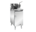 Thumbnail image #1 for Comstock-Castle Castle Series 11-Inch Wide Floor Model Gas Tube-Type Fryer, 24 lb. Fat Capacity