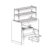 Thumbnail image #1 for Perlick Corporation PTS42R-LF Top Shelf Bar Equipment