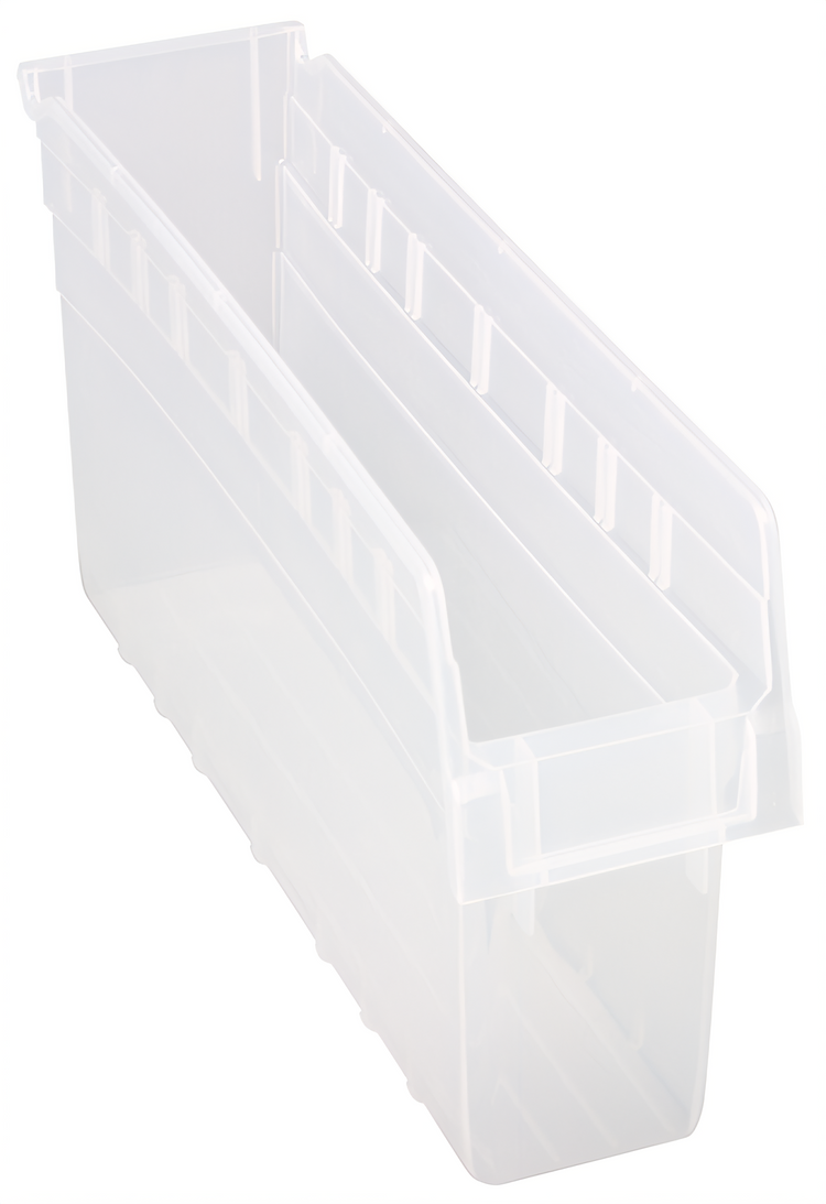 Product image #1 for Quantum Store-Max 8-Inch Clear Nesting Shelf Bin, 17-7/8 x 4-1/8 x 8 Inch