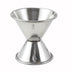 Thumbnail image #1 for Winco Stainless Steel Standard Dual-Sided Jigger, 3/4 oz x 1-1/2 oz