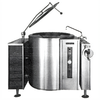 Crown GLT-30 30 Gallon Gas Tilting Steam Kettle with 2/3 Jacket
