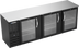 Thumbnail image #1 for Beverage-Air Food-Rated Shallow-Depth Back Bar Refrigerator with 3 Glass Doors