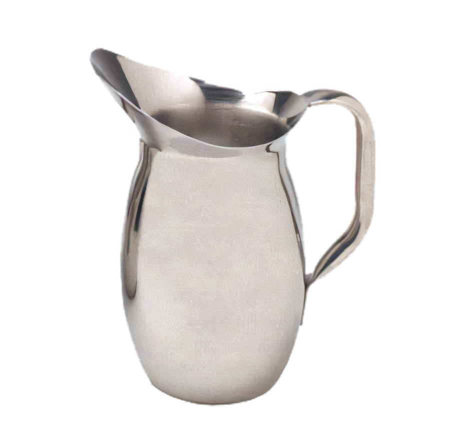 Product image #1 for American Metalcraft 68 oz Stainless Steel Bell Pitcher with Mirror Finish