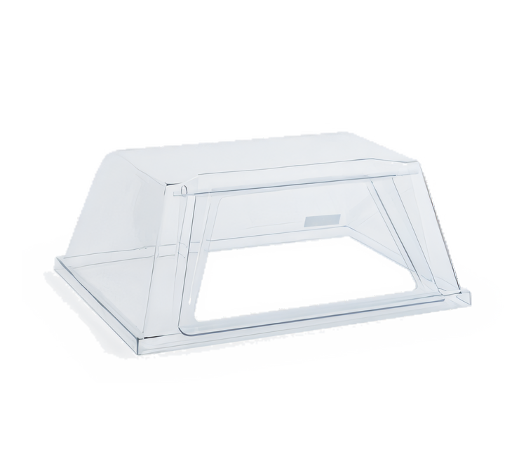Product image #1 for Roll-A-Guard Self-Serve Flat-Top Sneeze Guard with Door for 8018 Series Roller Grill
