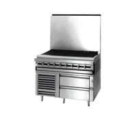 Titan JMRH-24B 24-Inch Heavy Duty Modular Gas Charbroiler