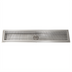 Thumbnail image #1 for BK Resources 36 x 18 Inch 14-Gauge 304 Stainless Steel Floor Trough Drain with Removable Subway Grate