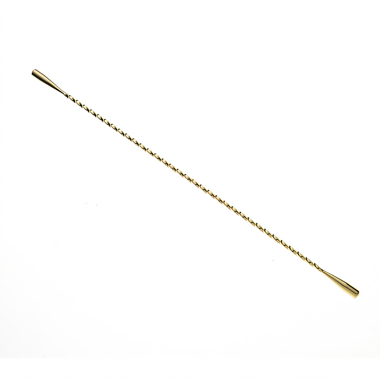 Product image #1 for Barfly Double-End Cocktail Stirrer, 13-3/16 Inch, Gold-Plated 18/8 Stainless Steel