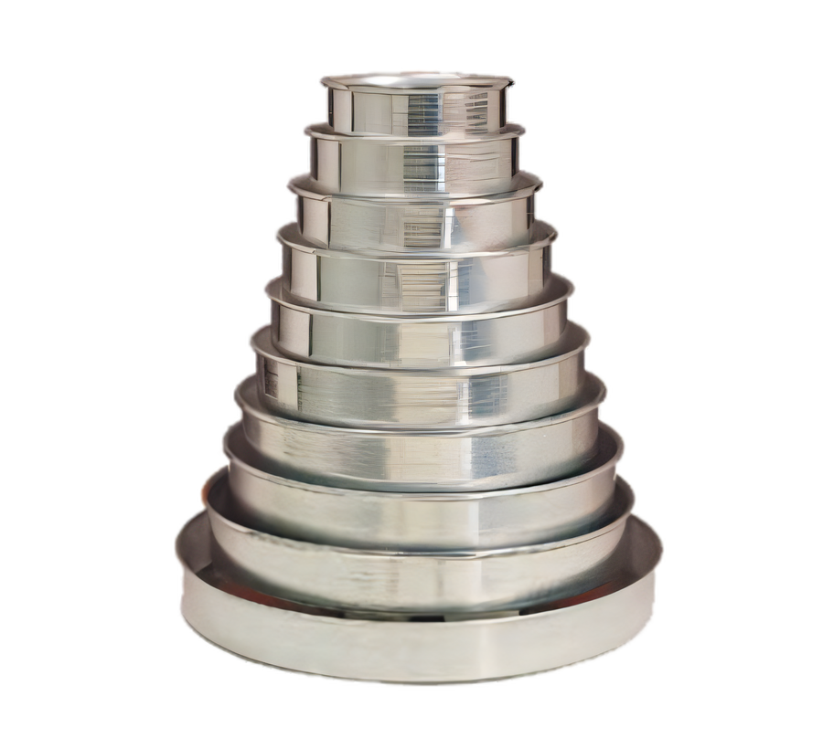 Product image #1 for American Metalcraft 9-Inch Straight-Sided 2-Inch Deep Heavy-Weight 14-Gauge Solid Aluminum Pizza Pan