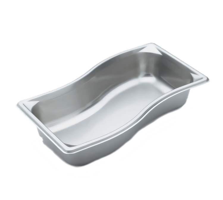 Product image #1 for Super Pan Super Shape 1/3 Size Inner Wild Pan, Solid, 3.9 Qt Stainless Steel Hotel Pan