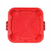 Thumbnail image #1 for Rubbermaid Commercial Products FG352900RED Snap-Lock Trash Can Lids Case of 6