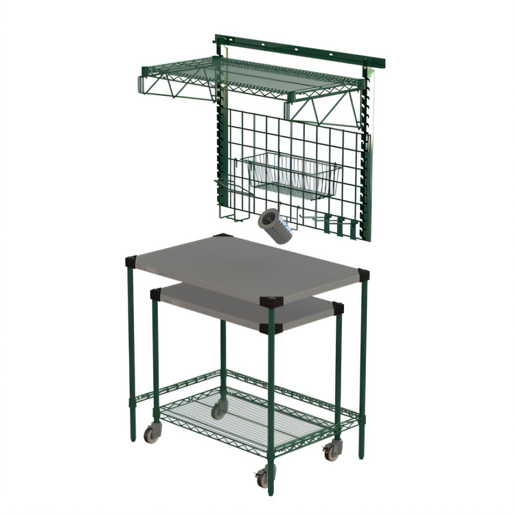 Product image #1 for Metro SmartWall 36-Inch x 24-Inch Prep Table with Cart