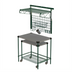 Thumbnail image #1 for Metro SmartWall 36-Inch x 24-Inch Prep Table with Cart