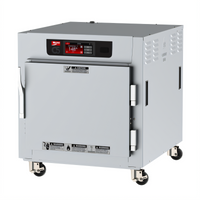 Metro C5 8 Series Mobile Undercounter Heated Holding Cabinet with Solid Door and Lip Load Slides, 5 Full-Size Sheet Pan Capacity