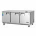 Thumbnail image #1 for Everest Refrigeration ETBR3 Three-Section Back-Mount Undercounter Worktop Refrigerator, 22 Cu. Ft., Solid Doors