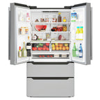 Thumbnail image #1 for Koolmore RERFDSS-22C 22.5 Cu. Ft. French Door Bottom-Freezer Refrigerator, Stainless Steel, Frost-Free