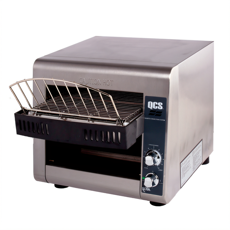 Product image #1 for Holman QCS1-350 Compact Horizontal Conveyor Toaster, 1-1/2 Inch Opening, 350 Slices/Hour, 120V