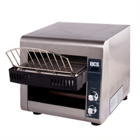 Holman QCS1-350 Compact Horizontal Conveyor Toaster, 1-1/2 Inch Opening, 350 Slices/Hour, 120V