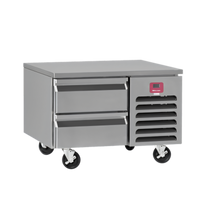 Southbend Platinum 108-Inch Low-Height Remote Refrigerated Base with 6 Self-Closing Drawers
