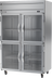 Thumbnail image #1 for Beverage-Air Horizon Series Two-Section Reach-In Freezer with Four Half-Glass Doors