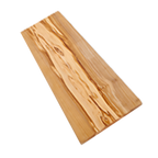Thumbnail image #1 for American Metalcraft OWB1810 Olive Wood Rectangular Serving Board, Straight Edge, Without Handle, 18 x 8-3/4 x 3/4 Inches Case of 6