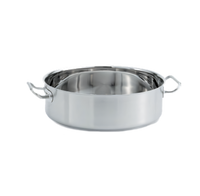 Vollrath Intrigue 24 Qt Induction-Ready 18-8 Stainless Steel Brazier