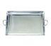 Thumbnail image #1 for Crestware Medium Aluminum Griddle with Heavy-Duty Wire Loop Handle, 19 x 15 x 5 mm