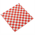 Thumbnail image #1 for American Metalcraft 12-Inch Red Checkerboard Fry and Basket Paper, 1,000-Count Pack