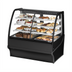 Thumbnail image #1 for True Dual-Zone Dry/Refrigerated Full-Service Display Merchandiser, 48-1/4 Inch, Curved Glass Front, Self-Contained