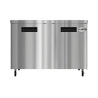 Thumbnail image #1 for Koolmore KM-UCR-2DSS 48-Inch Two-Section Undercounter Reach-In Refrigerator, 11 Cu. Ft., Solid Stainless Steel Doors