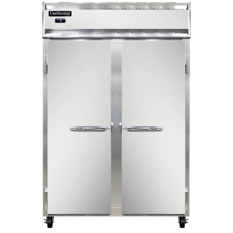 Product image #1 for Continental Refrigerator 2FN Two-Section Standard Depth Full-Height Solid Door Reach-in Freezer