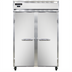 Thumbnail image #1 for Continental Refrigerator 2FN Two-Section Standard Depth Full-Height Solid Door Reach-in Freezer