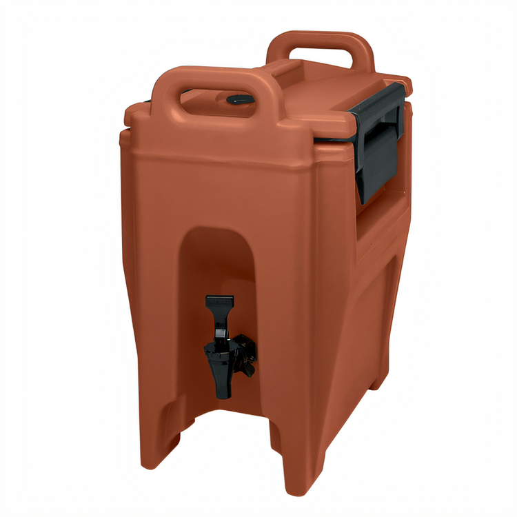 Product image #2 for Cambro Ultra Camtainer 2-3/4 Gallon Insulated Beverage Carrier, Brick Red