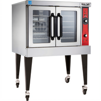 Vulcan VC5GD Single Deck Full-Size Standard Depth Gas Convection Oven with Removable Doors