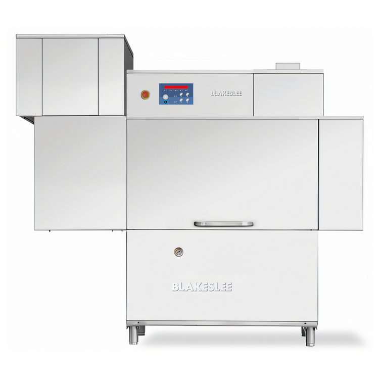 Product image #1 for Blakeslee RC64 HR 63-Inch High-Temp Single-Tank Conveyor Dishwasher with Booster Heater