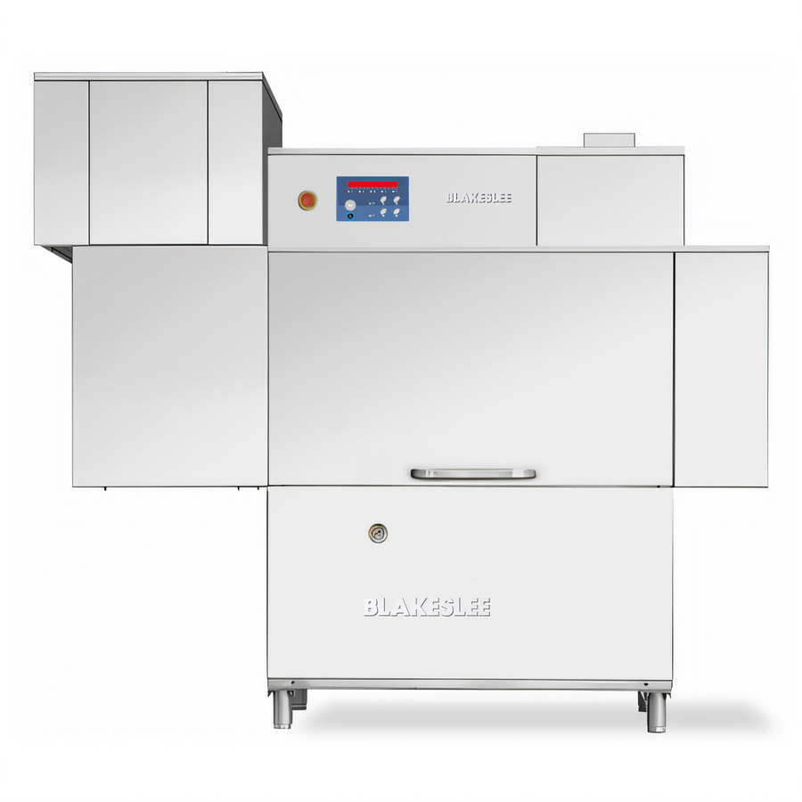 Product image #1 for Blakeslee RC64 HR 63-Inch High-Temp Single-Tank Conveyor Dishwasher with Booster Heater