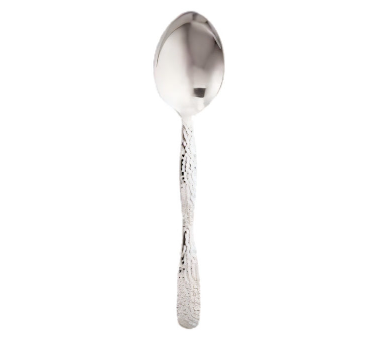 Product image #1 for American Metalcraft Hammered Stainless Steel 10-Inch Solid Buffet Spoon